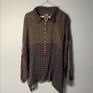 JWLA Button-Up Blouse